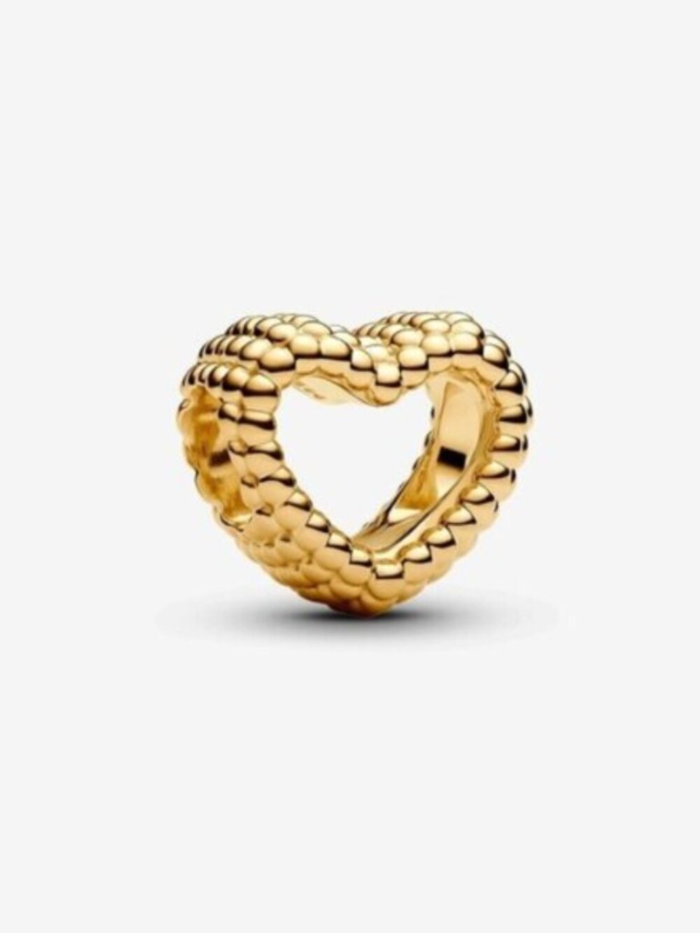 Authentic Beaded Open Heart Pandora Charm